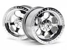 HPI 3117 Cerchi 6 Razze Cromati 83x56mm HPI RACING SAVAGE