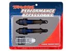 TRAXXAS 7461 Ammortizzatori in Alluminio Anodizzato Blu GTR Lunghi SENZA MOLLE