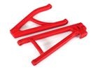 TRAXXAS 8634R Braccetti Posteriori Sinistri Rossi Heavy Duty Rosso