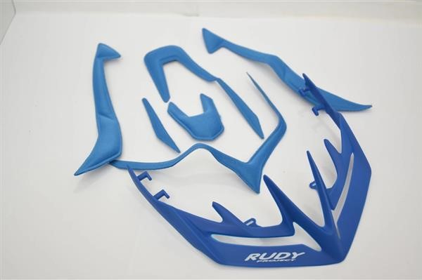 Kit Rudy Project Spugne Imbottitura Interna Blu e Frontino per Casco STERLING