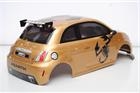 THE RALLY LEGENDS EZQR10520-I Carrozzeria FIAT 500 Abarth Verniciata + Accessori