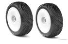 AKA Gomme I-BEAM Buggy Ultra Soft 1/8 Cerchi EVO Bianchi Esagono 17mm 14001WRW