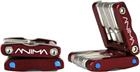 Attrezzo Multiuso ANIMA 8 Funzioni Rosso/KEY MULTI CHAIN TOOL ANIMA