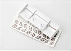 TRAXXAS 7123 Alettone Bianco E-REVO 1/16/TRAXXAS WING WHITE 1/16 E-REVO