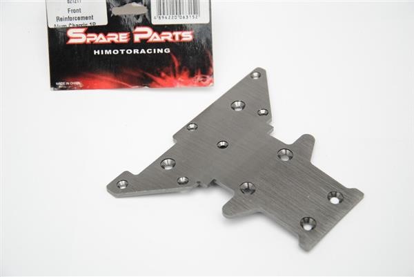 HIMOTO 8E036 821211 Rinforzo Frontale Chassis in Alluminio 1/8