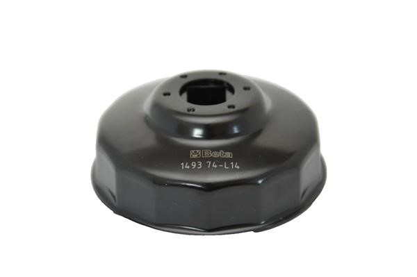 BETA Chiave Tazza a Bussola 1/2 Smontaggio Montaggio Filtri Olio 74mm 14 Lati