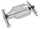 TRAXXAS 68054-1 A SLASH XL 5 Automodello Elettrico 4x4 Brushed Arancione/Nero