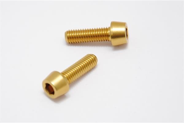 Vite TISO Ergal All 7075 Porta Borraccia M5x16 GOLD 2pz