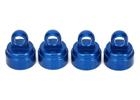 TRAXXAS 3767A Tappi Ammortizzatori Blu/SHOCK CAPS ALUMINIUM BLUE TRAXXAS