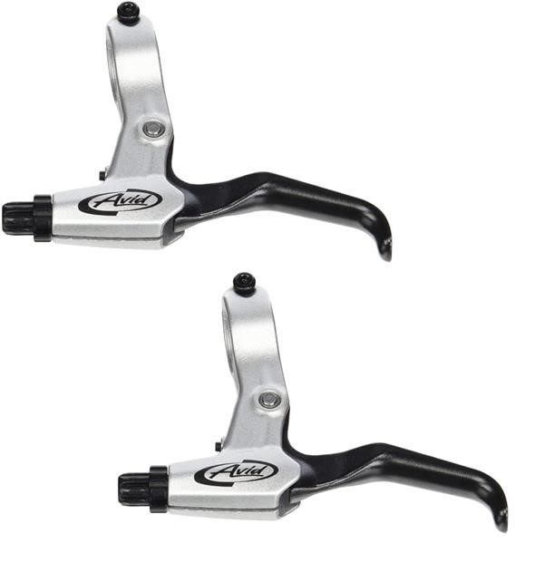 Coppia Leve Freno V-Brake SRAM FR-5 Anteriore e Posteriore Silver