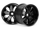 HPI 3251 Cerchi Tremor Neri 115x70mm 7 Pollici HPI RACING SAVAGE