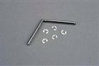 TRAXXAS 3740 Perni Sospensione 2,5x31,5 + Clips/TRAXXAS SUSPENSION PINS 2,5x31,5