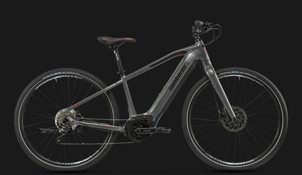 LOMBARDO Bicicletta E-BIKE BOLSENA Titanium Black Matt 27,5'