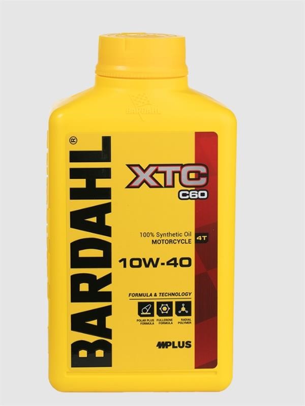 Olio Motore Moto BARDAHL XTC C60 10W-40 4T JASO MA MA2 1Lt