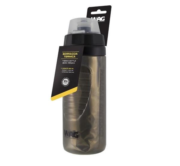 Borraccia Termica WAG Nera 500ml THERMO BOTTLE