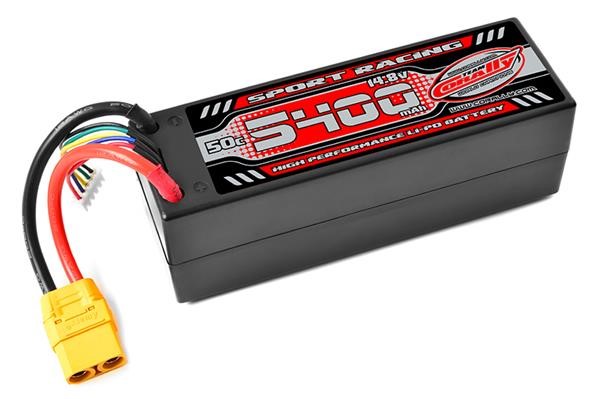 TEAM CORALLY C-49145-X Batteria Li-Po 5400mAh 4S 14,8v 50c Burst XT90 SPORT RACI