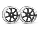 HPI 3322 Cerchi RAYS GRAM LIGHTS 57S-PRO Cromo Canna 26mm 3mm off-set HPI RACING