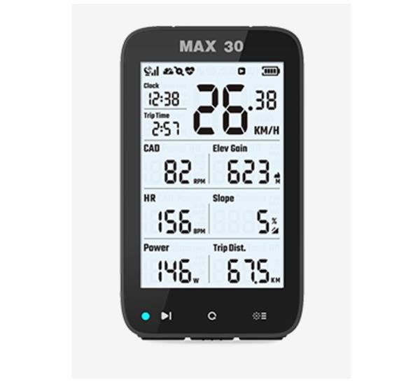 Shanren GPS MAX 30 GPS BIKE COMPUTER SR-BC50 Contachilometri