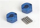 TRAXXAS 1654X Trascinatori Hex 12mm Alluminio Blu