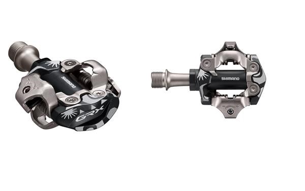 Pedali SHIMANO PD-M8100 GRX completi di Tacchette SH51 PEDALS SHIMANO PD-M8100