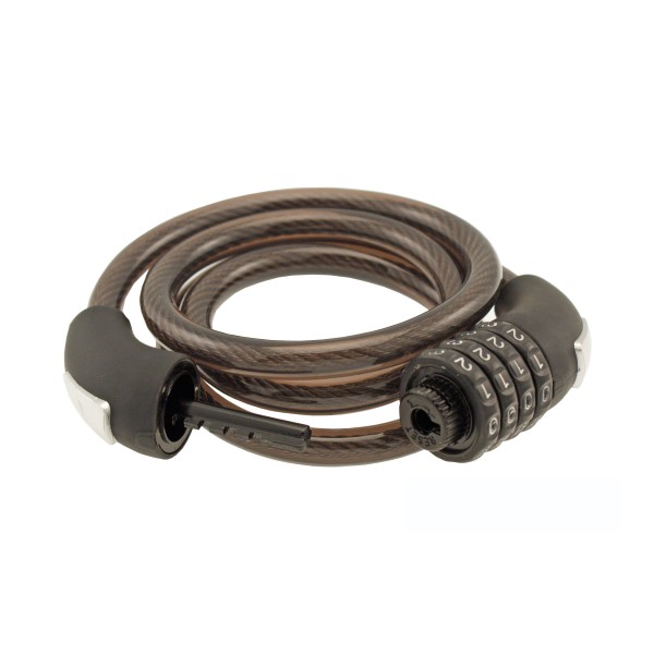 Lucchetto BTA a Cavo Con Combinazione 1200cm Diametro 12mm Nero