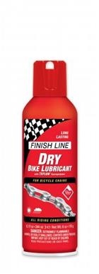 Lubrificante SECCO Olio al Teflon FINISH LINE Spray 244ml/FINISH LINE DRY LUBE