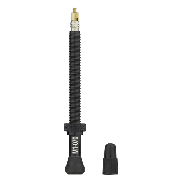 Fulcrum Valvola Tubeless Smontabile UST Conica 90mm Alluminio Anodizzato Nero