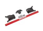 TRAXXAS 6730R Chassis Rinforzo Telaio Rosso per Rustler Slash 4x4