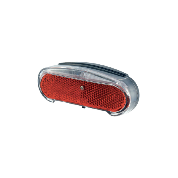 Fanalino Luce Posteriore al Portapacchi 1 Led Rosso 2 Batterie AA