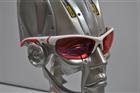 Occhiali RPJ JEWEL White/Red Shiny Lens Racing Red/GLASSES RPJ JEWEL WHITE/RED S