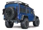 TRAXXAS TRX4 DEFENDER Blu TRAIL CRAWLER Elettrico 4x4 1/10 CAR MODEL 82056-4