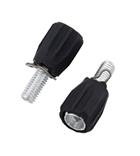 Regolatori al Telaio JAGWIRE Alluminio Gommato Black/INDEXED ADJUSTER JAGWIRE BL