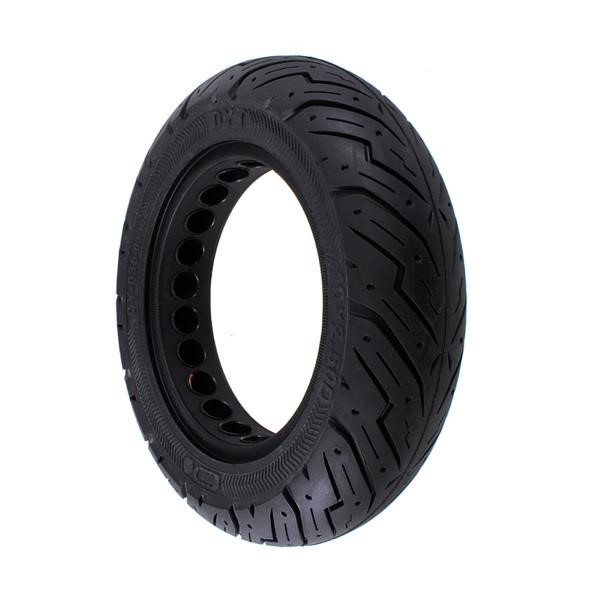 Copertone Pieno Monopattino Elettrico Gomma 10x2.50 60/70-6.5 Nero
