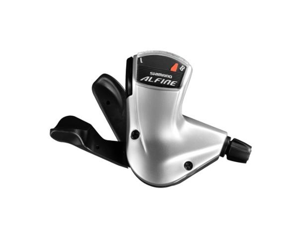Comando Cambio 8 Velocita' Destro Con Cavo SL-S7000 ALFINE Argento
