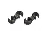 Ganci Rotanti per Guaine JAGWIRE Nero 4Pz FITS ALL HOUSING HOSE BLACK 4Pz