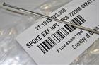 Raggio/Raggi SAPIM per Ruote ZIPP Mod.222mm Silver Testa Dritta Comp.di Nipples