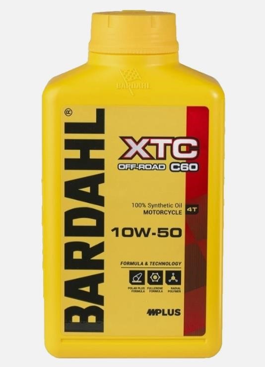 Olio Motore Moto BARDAHL XTC C60 10W-50 Off-Road 4T JASO MA MA2