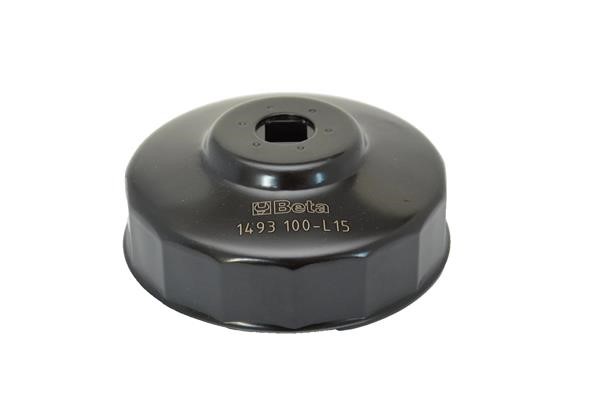 BETA Chiave Tazza a Bussola 1/2 Smontaggio Montaggio Filtri Olio 100mm 15 Lati
