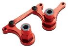TRAXXAS 3743X Set Rinvio Sterzo Rosso su Cuscinetti/STEERING BELLCRANKS TRAXXAS
