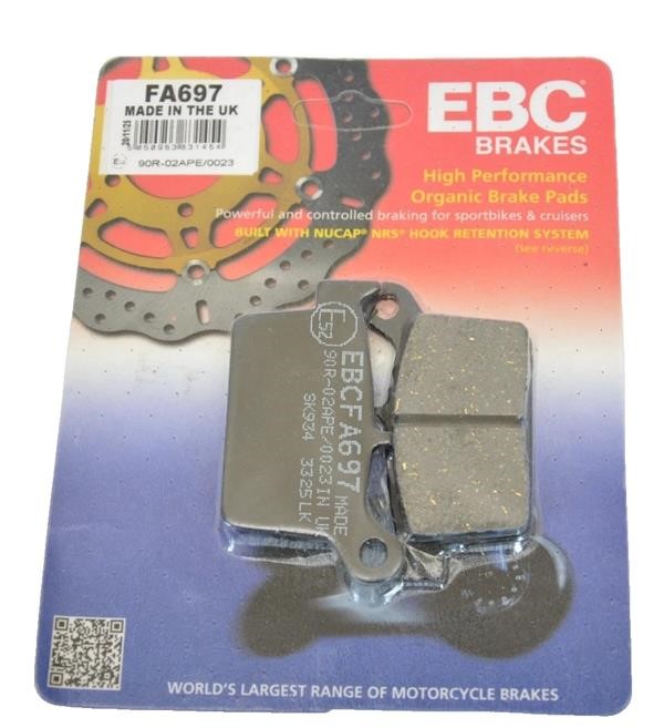 Pastiglie Freno VOGE SWM EBC FA697