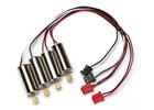 TRAXXAS 6634 Set 4 Motori Alias/MOTOR 4 KIT ALIAS TRAXXAS