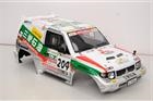 KBD48400 Carrozzeria MITSUBISHI PAJERO EVO Rally Parigi Dakar 1998 1/10