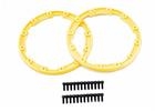 5665 Anelli BEADLOCK Gialli ( 2pcs ) TRAXXAS