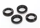 TRAXXAS 7767X Ghiere Ammortizzatori Alluminio Nere/SPRING RETAINER