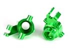 TRAXXAS 8937G Blocchetti Sterzo Alluminio Verde Destro e Sinistro Maxx