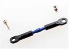 TRAXXAS 3737A Tiranti Alluminio Blu 39mm TRAXXAS TURNBUCKLE ALLUMINIUM BLUE