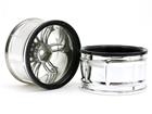 HPI 3340 Cerchi Cromati LP29 VOLK RACING RE30 3mm off-set HPI RACING