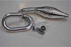 050039 Marmitta Alluminio Himoto Buggy 1/5/Aluminum Polished Exhaust Pipe BUGGY