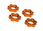 TRAXXAS 7758T Dadi 17mm Alluminio Arancione