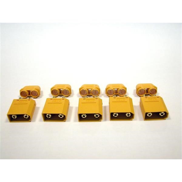 EZPOWER EZP506325 Connettori XT-90 Maschi Confezione 5pz 